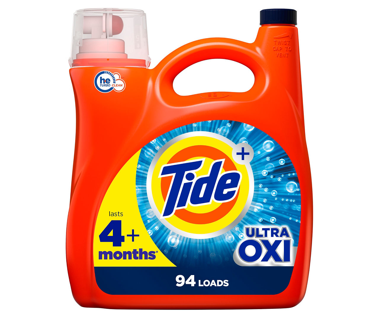 Ultra Oxi Liquid Laundry Detergent, 94 loads, 146 Oz.