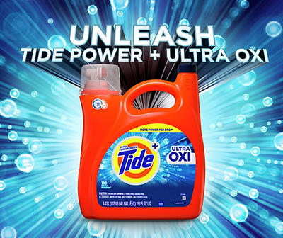 Ultra Oxi Liquid Laundry Detergent, 94 loads, 146 Oz.