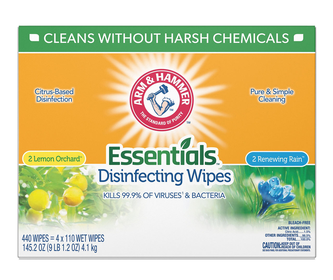 Arm and store hammer wipes