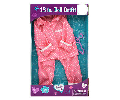 Imagine Us Pink Pajamas Doll Outfit & Accessory Set