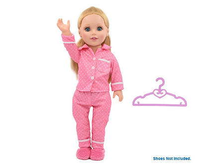 Imagine Us Pink Pajamas Doll Outfit & Accessory Set