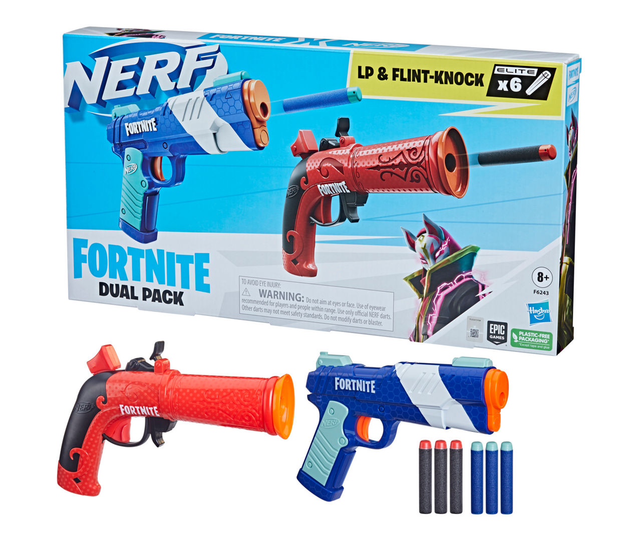 Fortnite LP & Flint-Knock Dual Blaster Pack