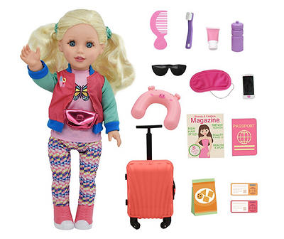 Imagine Us 23-Piece Travel Doll Set
