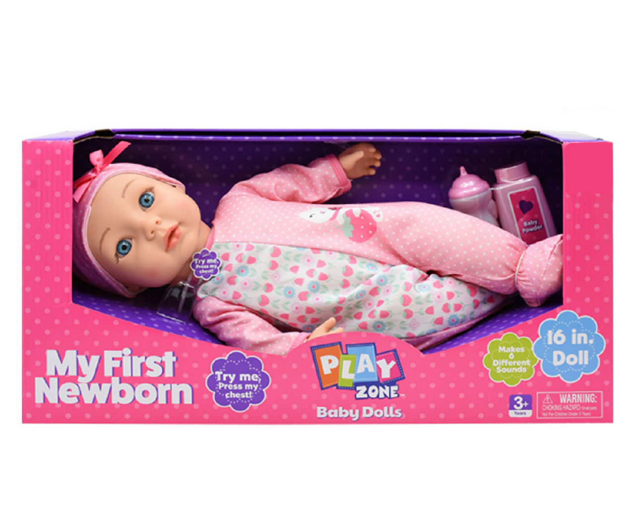 My garden baby My First Pink Baby Doll Pink