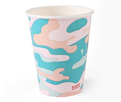 Camouflage 12 Oz. Paper Cups, 50-Pack