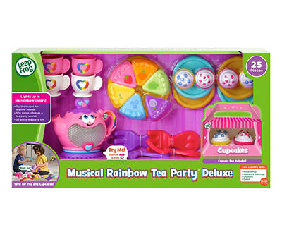 Musical Rainbow Tea Party Deluxe Toy Set