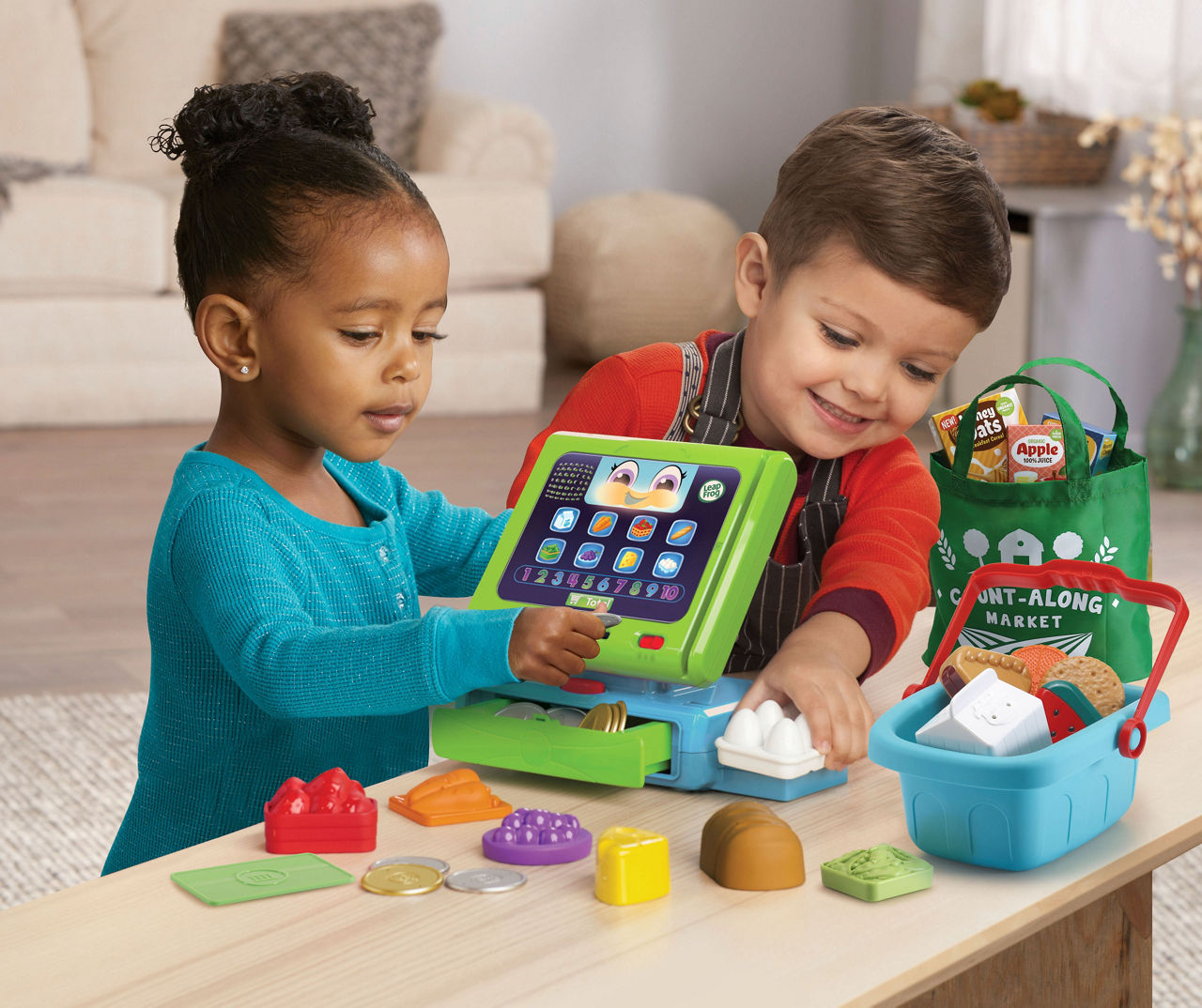 Count Along Cash Register Deluxe 29-Piece Play Set