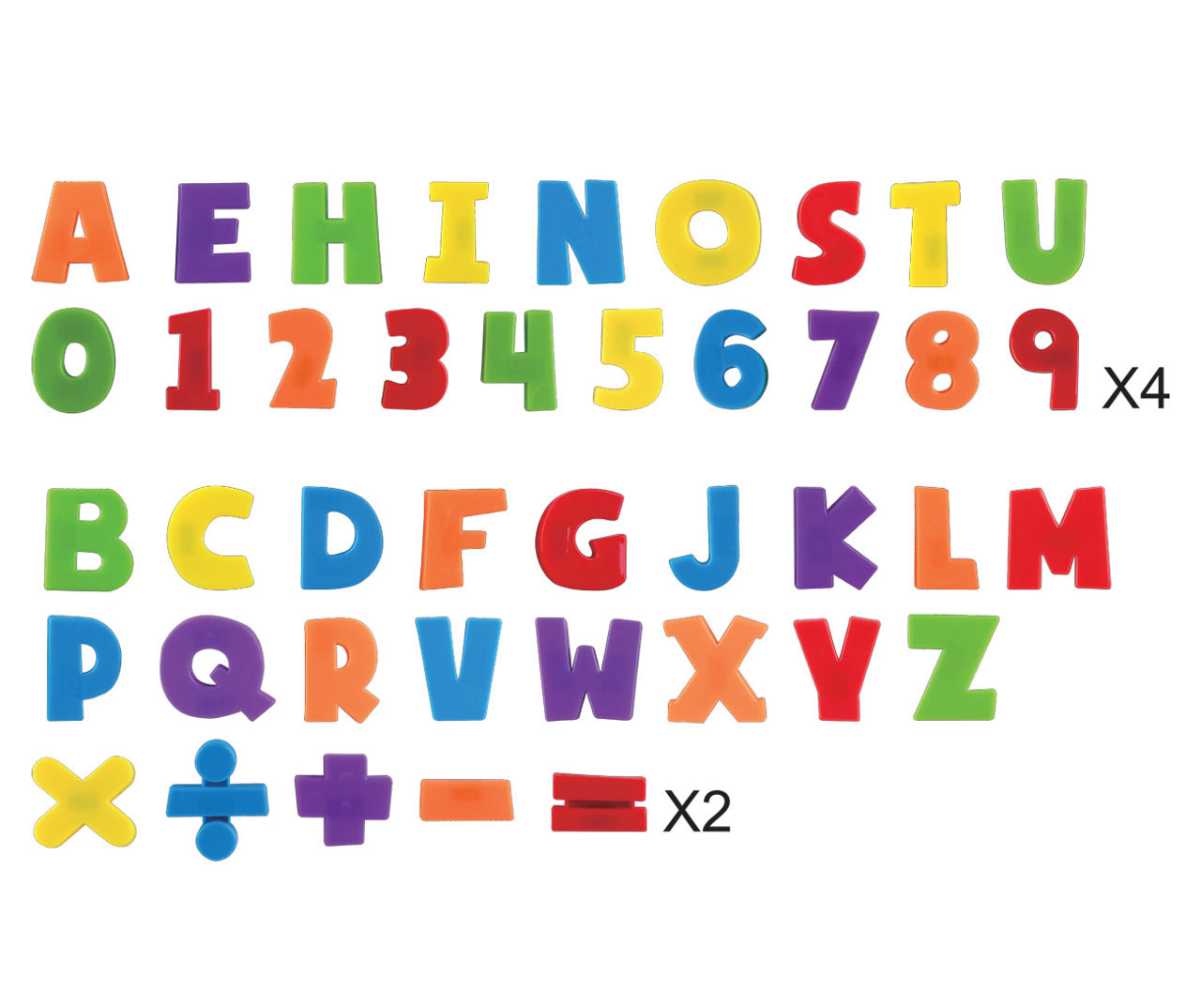 Play Zone Preschool Magnetic Letters & Numbers, 120-Pieces | Big Lots