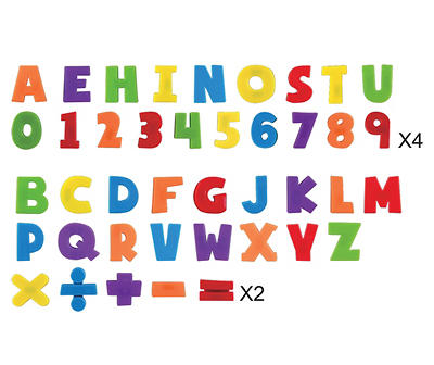 Preschool Magnetic Letters & Numbers, 120-Pieces