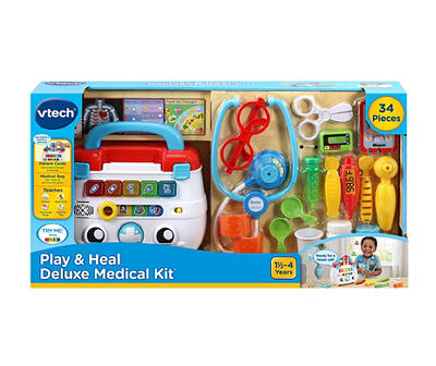 Play & Heal Deluxe Medical Kit 34-Piece Play Set