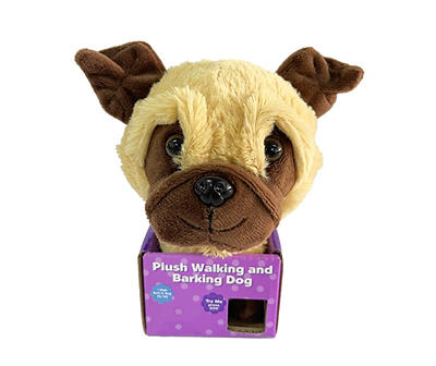 Pug Walking & Barking Dog Plush