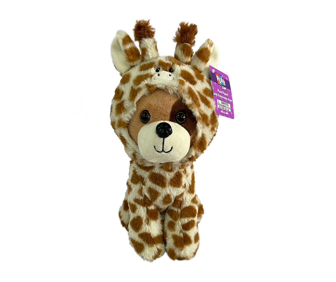 Play Zone Brown Giraffe Puppy Plush Toy Big Lots