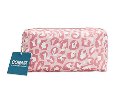 Pink Leopard Loaf Cosmetic Bag