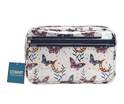 Butterflies with Moon Cosmetic Bag