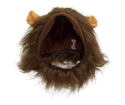 Pet Lion Mane Costume Hat
