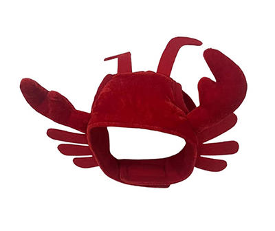 Pet Size XS/S Lobster Costume Hat