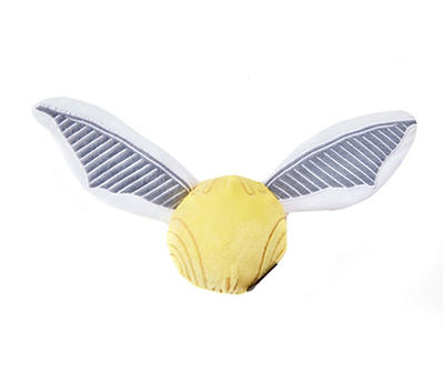 Harry Potter Golden Snitch Plush Squeaker Dog Toy