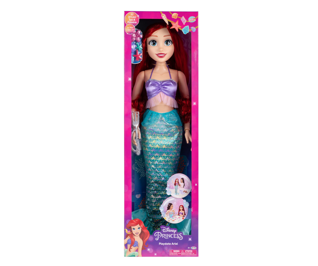 Disney Princess Princess Ariel 32 Play Date Doll Big Lots