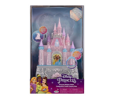 Disney Princess Wishes 100th Celebration Castle Jewelry Box