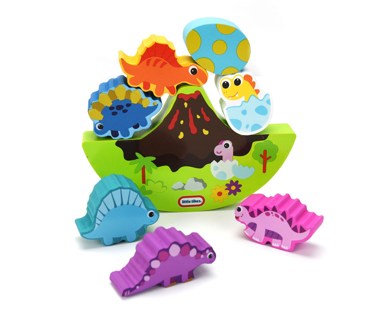 Wooden Dinosaurs Balance Game apli kids