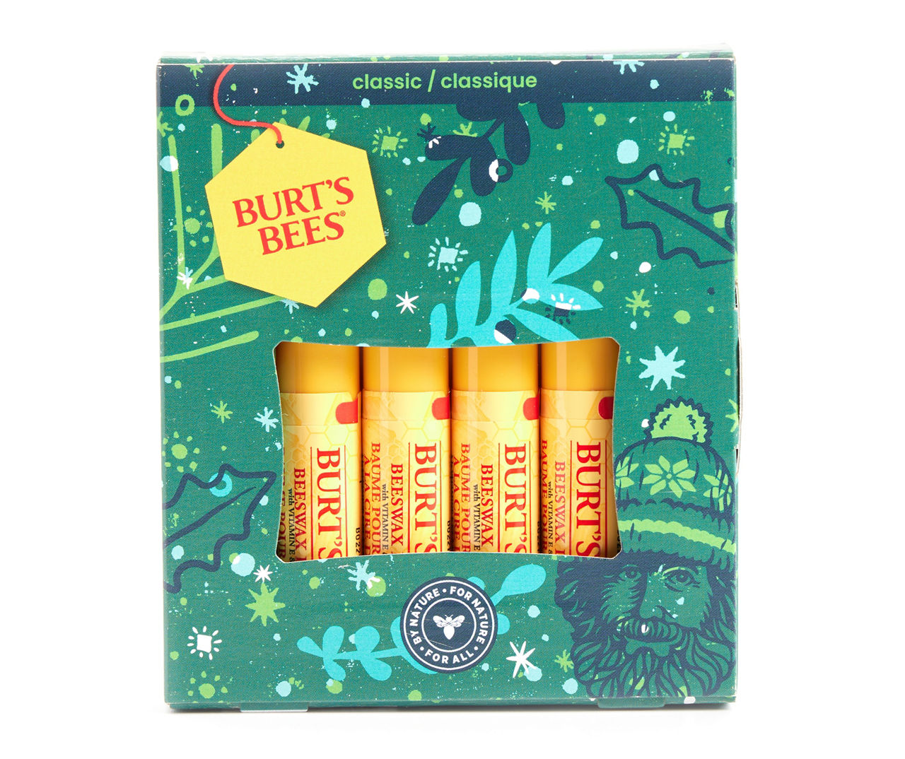 Burt's Bees Beeswax Bounty Classic Lip Balm Gift Set