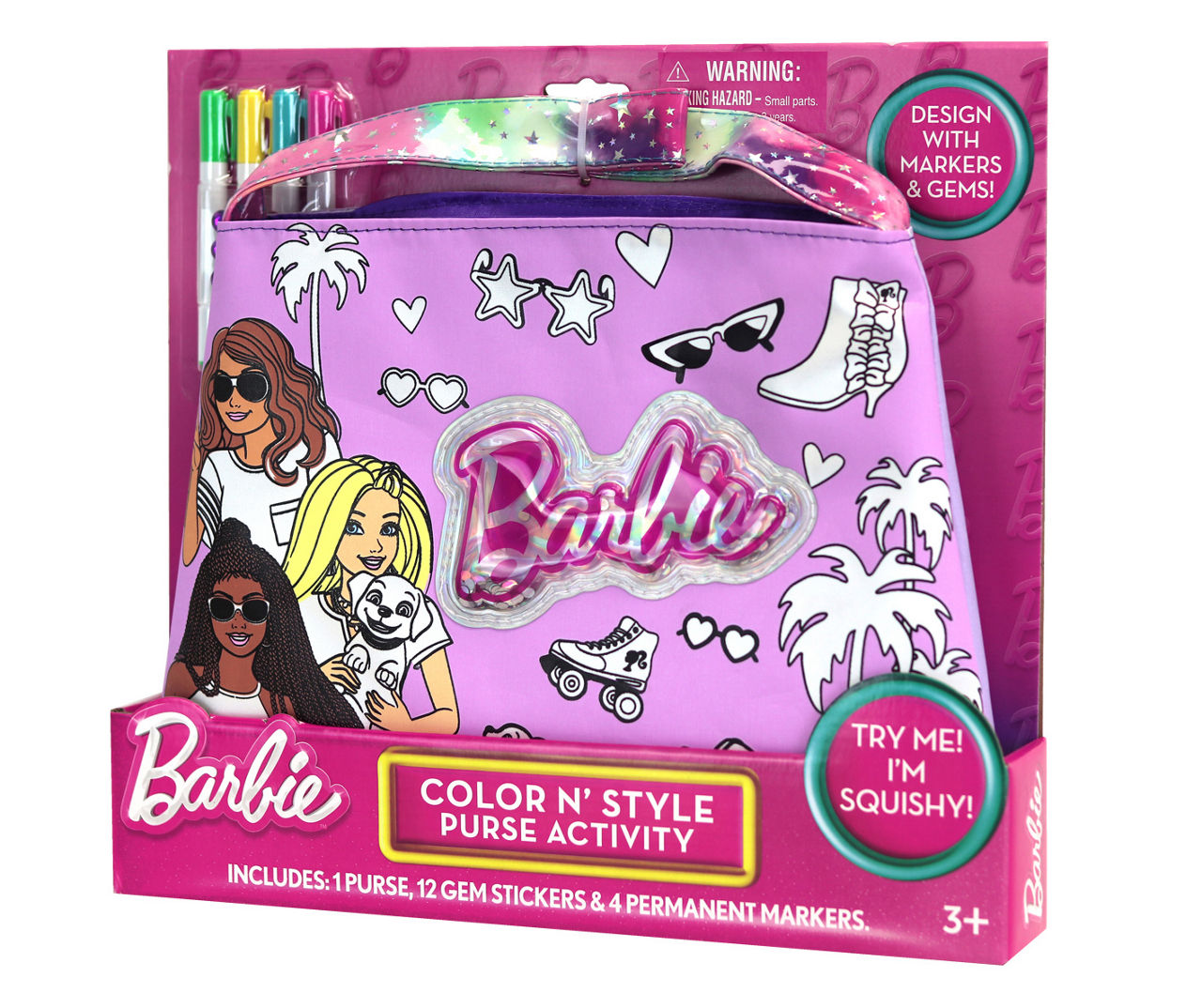 Barbie Color N' Style Purse Activity Set | Big Lots