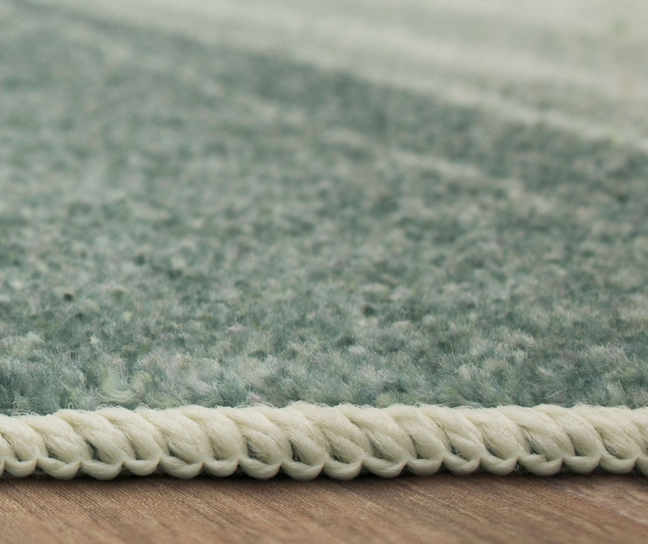 Rainbow Gray Stripe Accent Rug, (34" x 20")