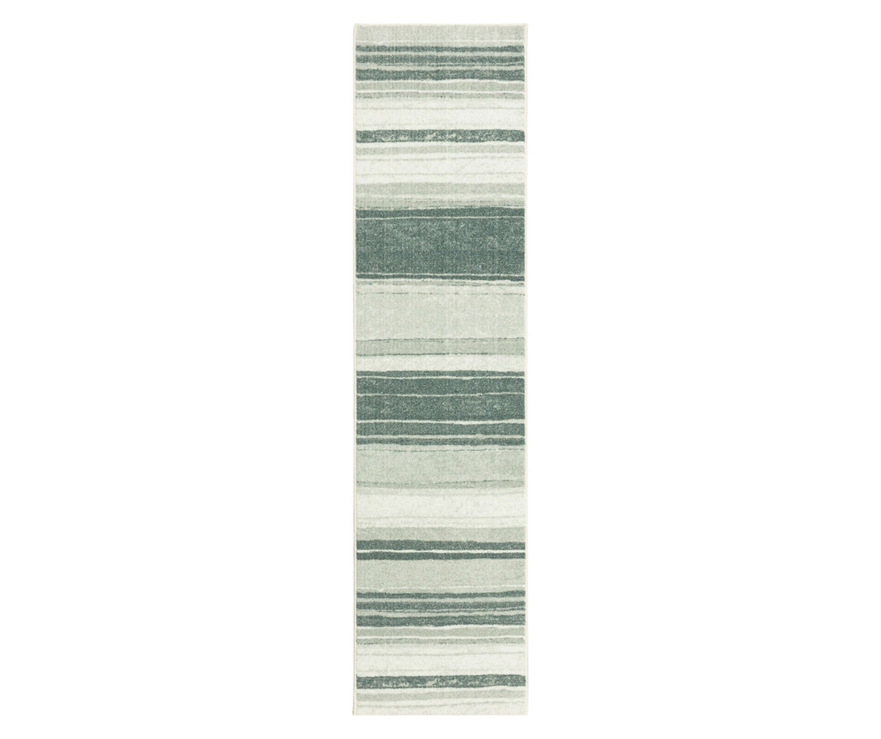 Mohawk Rainbow Gray Stripe Runner Rug, (2' x 5') Big Lots