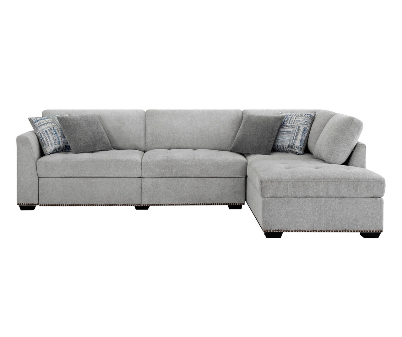 Big lots deals grey sectional