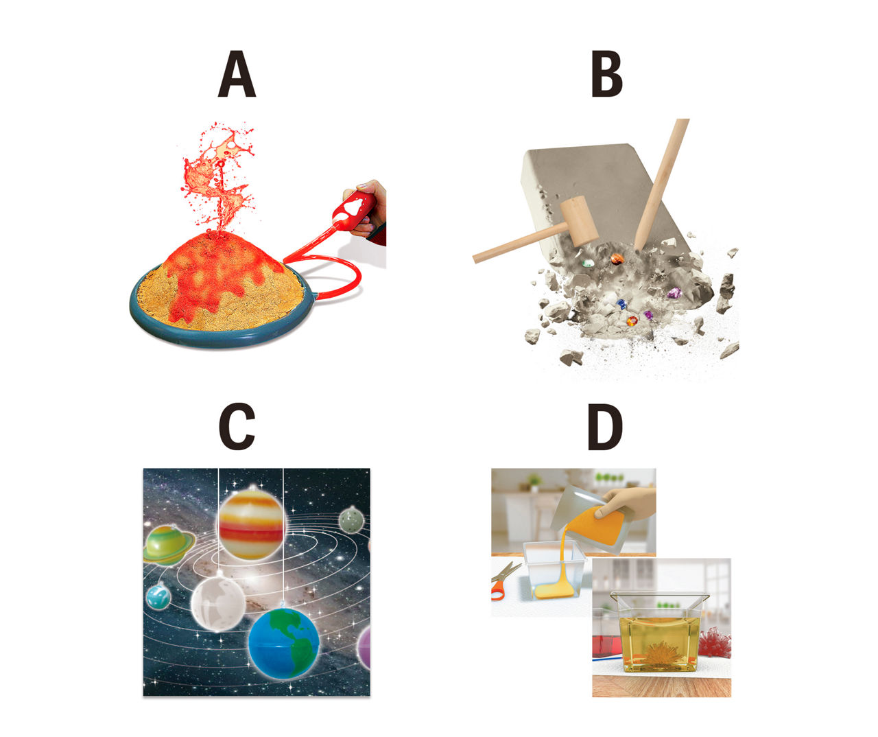 4-Pack Mega Science Set