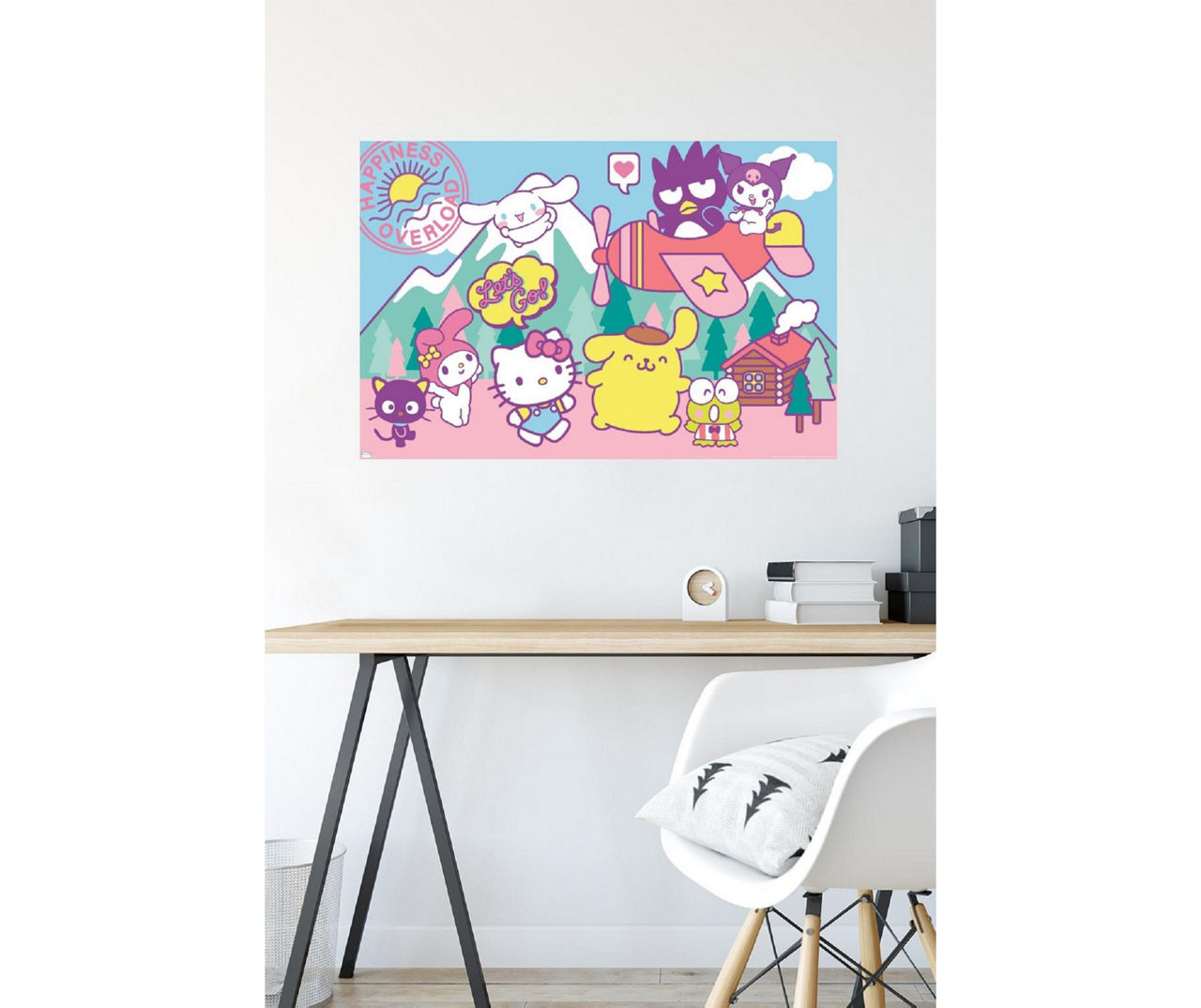 Hello Kitty and Friends Sanrio Rainbow Poster by Kei Caragh - Fine Art  America