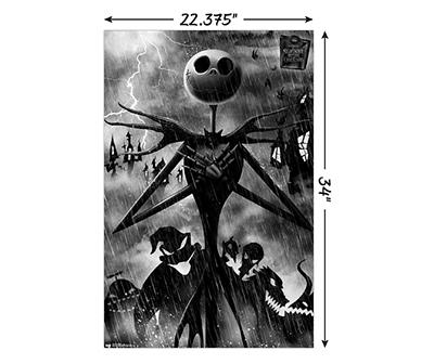 The Nightmare Before Christmas Jack Skellington Poster, (22.3" x 34")