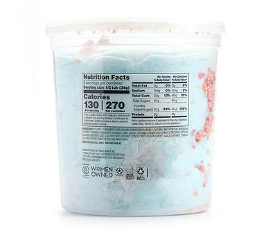 Sour Explosion Blue Raspberry Cotton Candy, 2.4 Oz.