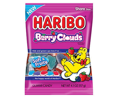 Berry Clouds Share Size Gummi Candy, 4.1 Oz.