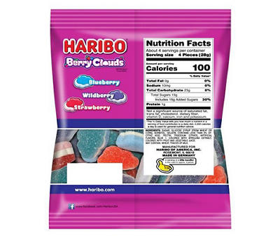 Berry Clouds Share Size Gummi Candy, 4.1 Oz.