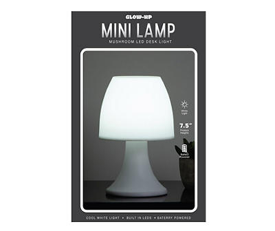 Glow-Up Mushroom LED Mini Desk Lamp