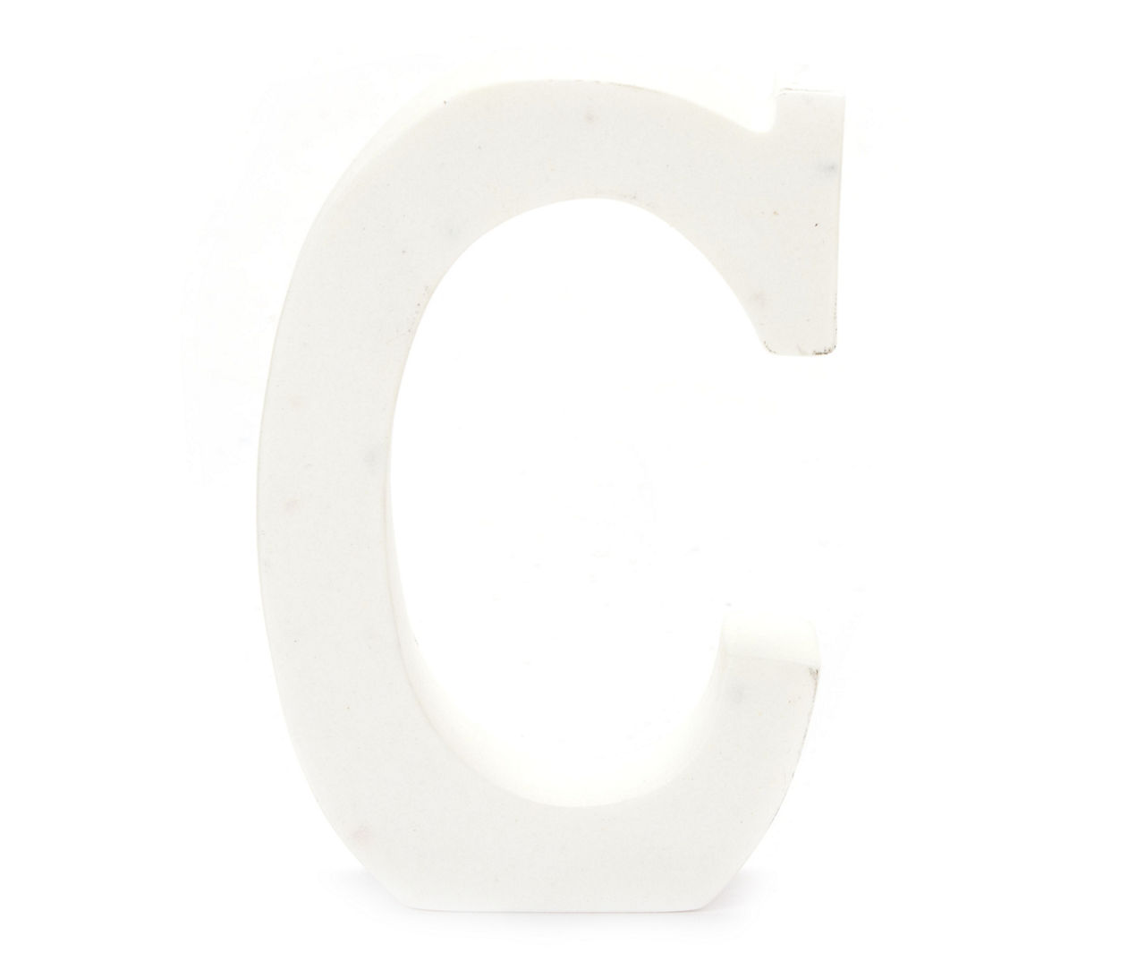 Monogram Faux Marble Letter Tabletop Decor Big Lots