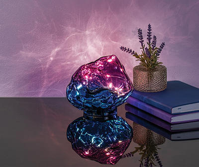 Glow-Up Glass Crystal LED Table Light