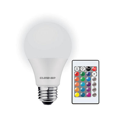Glow-Up RGB LED Light Bulb with Remote