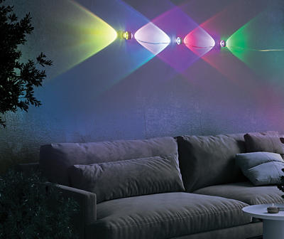 Glow-Up LED Wall Lights, 3-Pack