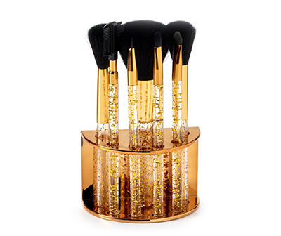 Gold 7-Piece Cosmetic Brush Set