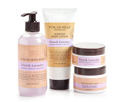 French Lavender 4-Piece Body Care Set