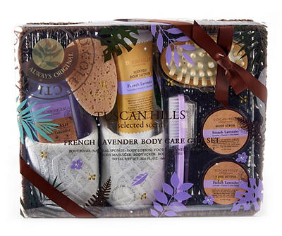 French Lavender 8-Piece Body Care Basket Gift Set