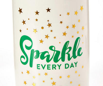 "Sparkle Every Day" Cosmetic Brush Holder