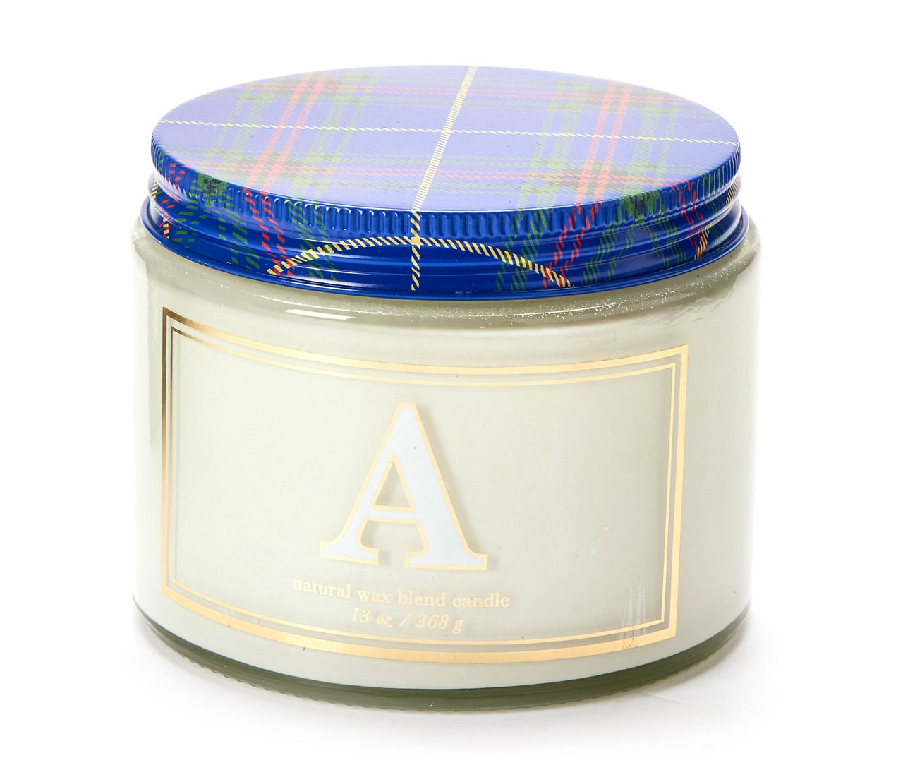 White Cashmere Monogram 3Wick Candle, 13 Oz. Big Lots