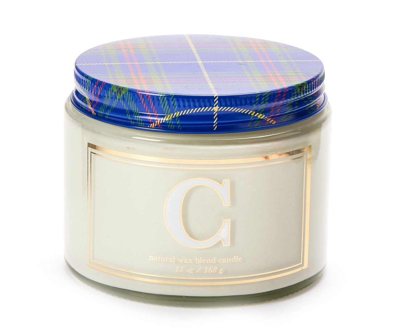White Cashmere Monogram 3Wick Candle, 13 Oz. Big Lots