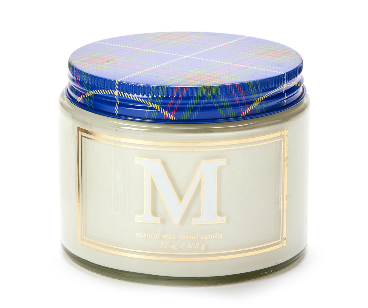 White Cashmere Monogram 3Wick Candle, 13 Oz. Big Lots