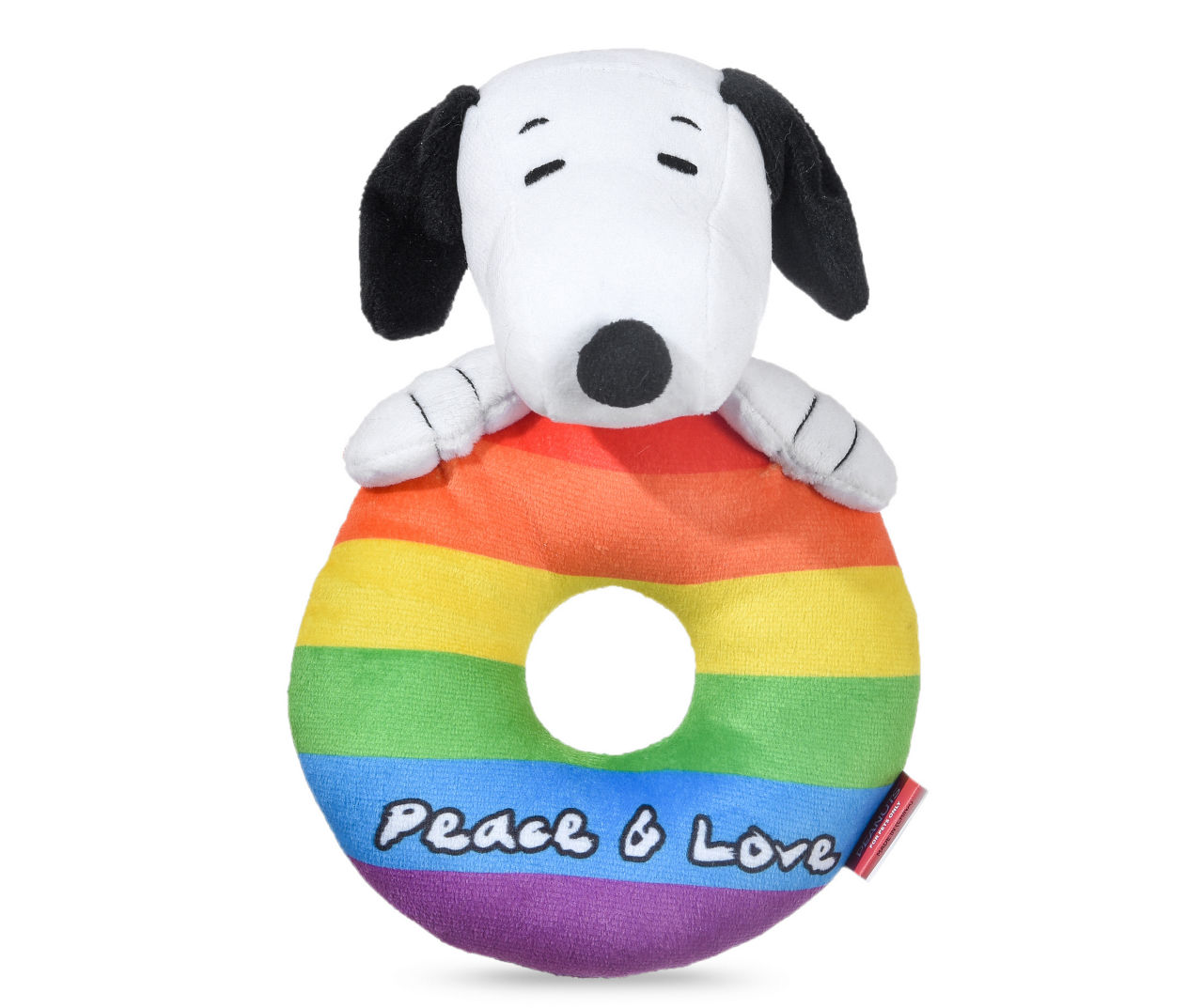 Fetch for Pets Peanuts Snoopy Classic Plush Big Head Squeaker Dog Toy,  Medium