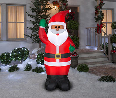 Airblown 6.4' Inflatable LED Santa Claus