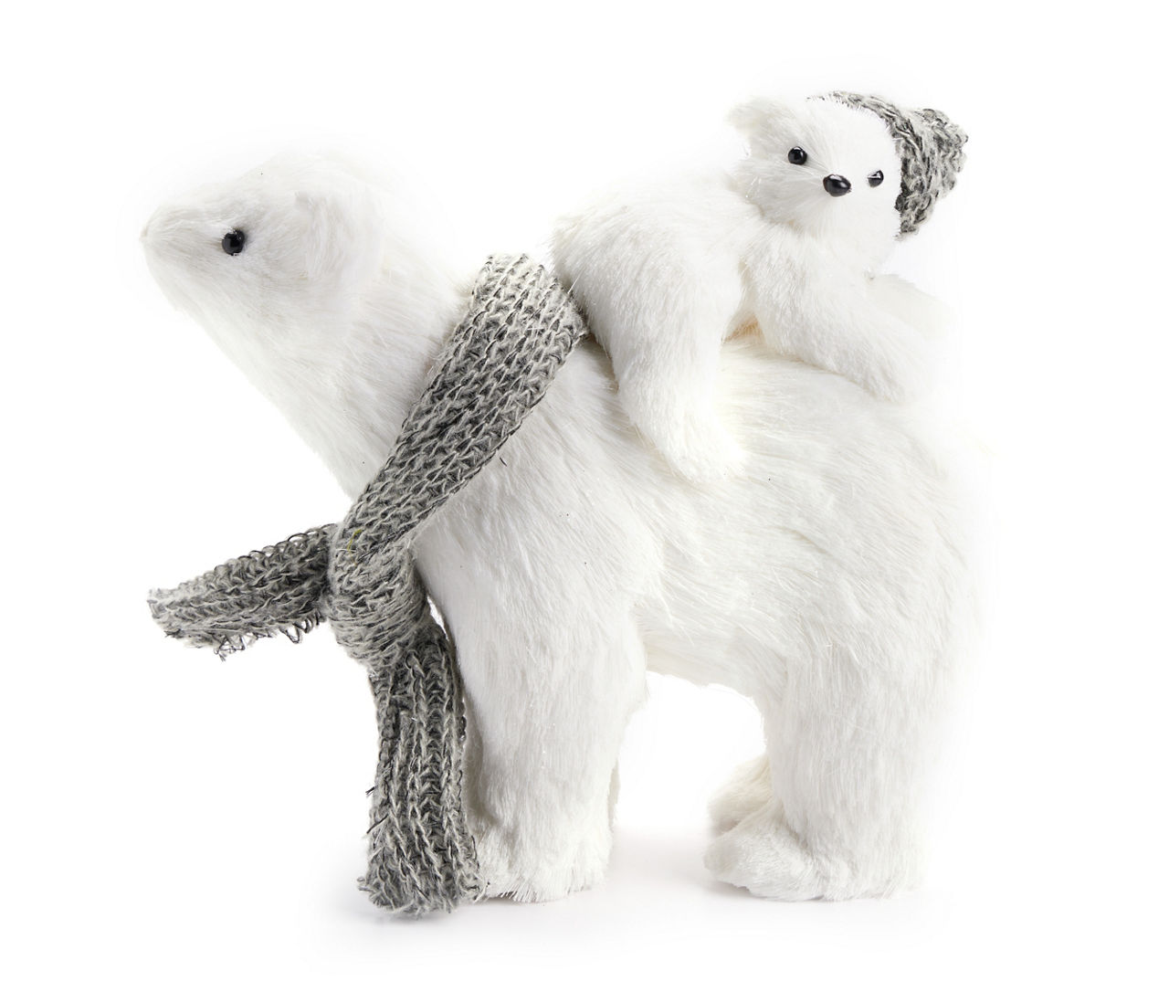 Cute Polar Bear Plush Toy 2023 Christmas Party Decor Soft Plush